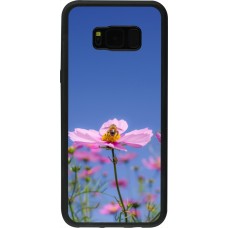Coque Samsung Galaxy S8+ - Silicone rigide noir Bee on a flower Spring 2026