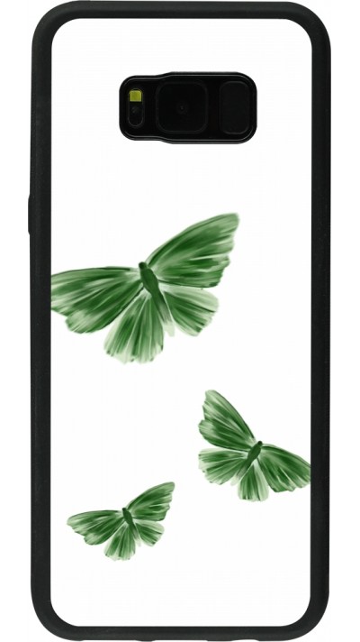 Samsung Galaxy S8+ Case Hülle - Silikon schwarz Butterflies Spring 2026