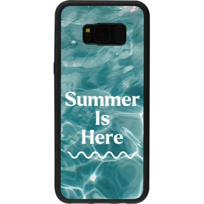 Samsung Galaxy S8+ Case Hülle - Silikon schwarz Summer 2025 Summer is here