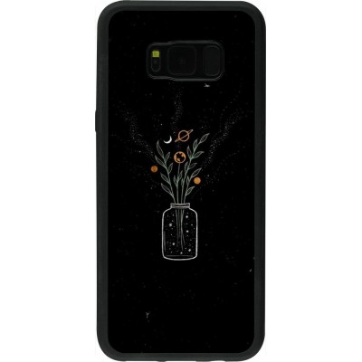 Hülle Samsung Galaxy S8+ - Silikon schwarz Vase black