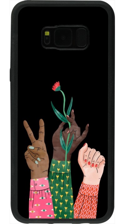 Coque Samsung Galaxy S8+ - Silicone rigide noir Womens day 2026 2