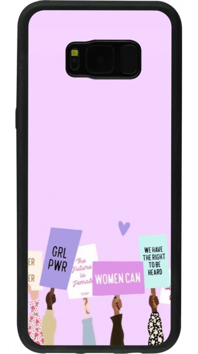 Coque Samsung Galaxy S8+ - Silicone rigide noir Womens day 2026 9