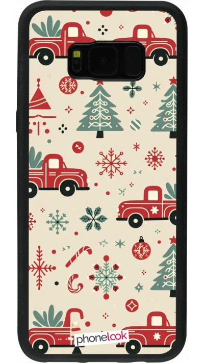 Samsung Galaxy S8+ Case Hülle - Silikon schwarz Weihnachten 2024 Lkw Tanne Samsung Galaxy S8+ Case Hülle - Silikon schwarz Weihnachten 2024 Lkw Tanne