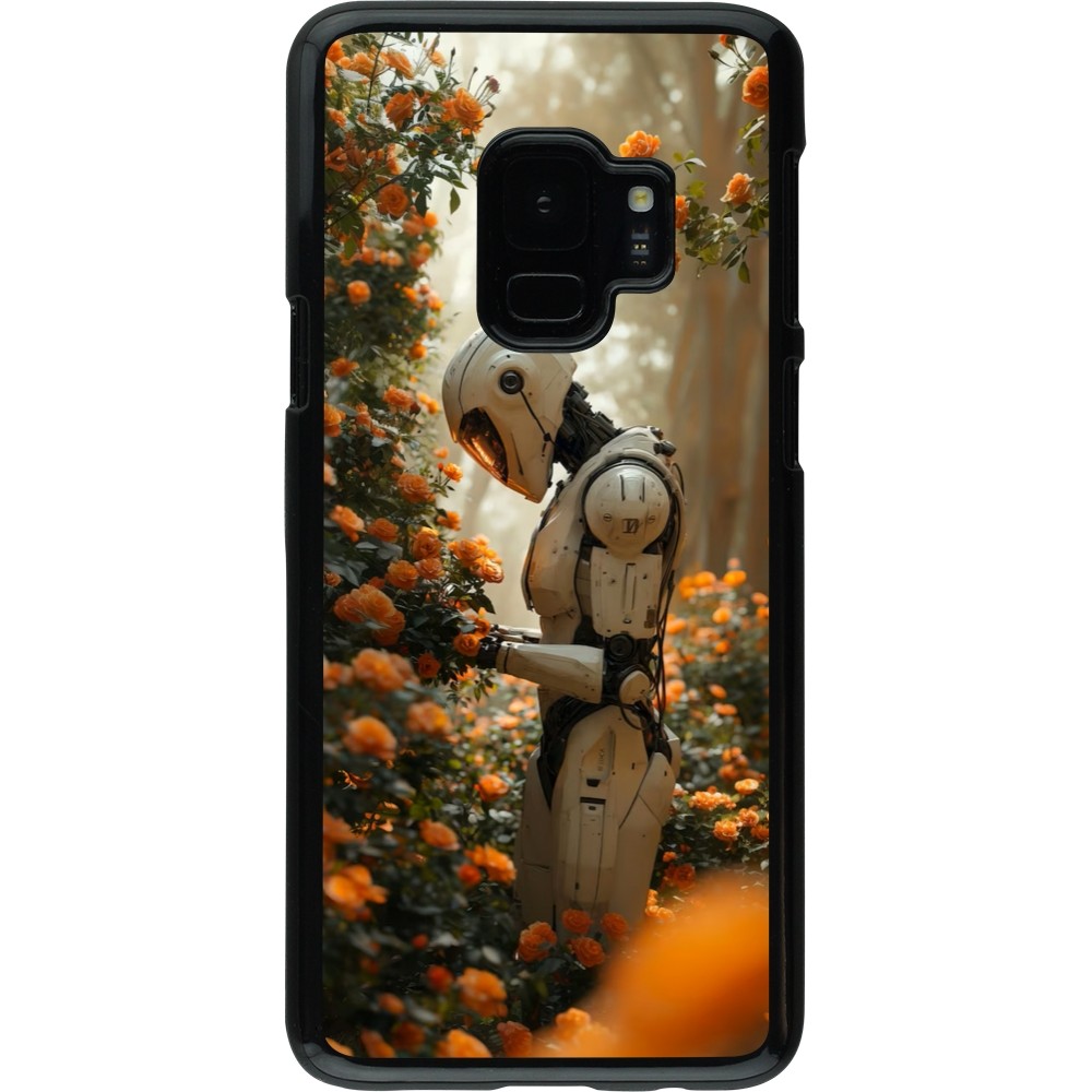 Coque Samsung Galaxy S9 - Astronaut flowers 2025