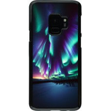 Samsung Galaxy S9 Case Hülle - Funkelndes Nordlicht