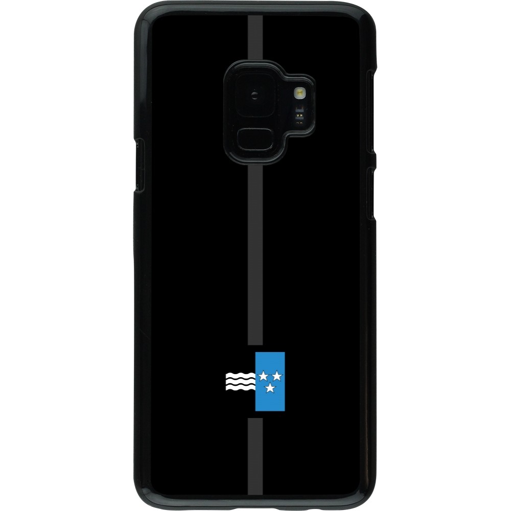 Samsung Galaxy S9 Case Hülle - Kanton AG schwarz