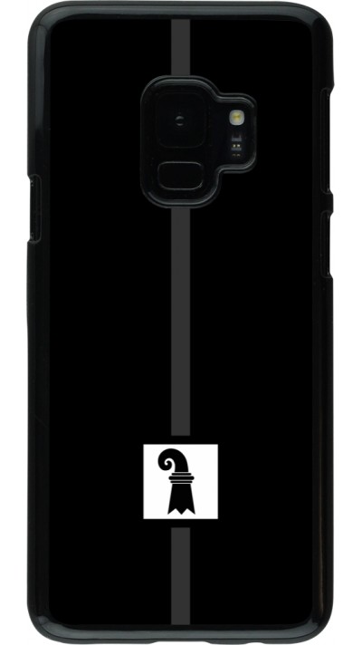 Samsung Galaxy S9 Case Hülle - Kanton BS schwarz