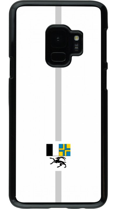 Coque Samsung Galaxy S9 - Canton GR blanc
