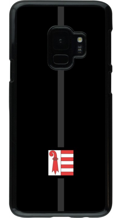 Samsung Galaxy S9 Case Hülle - Kanton JU schwarz