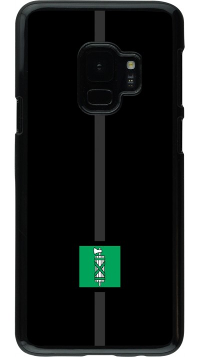 Samsung Galaxy S9 Case Hülle - Kanton SG schwarz