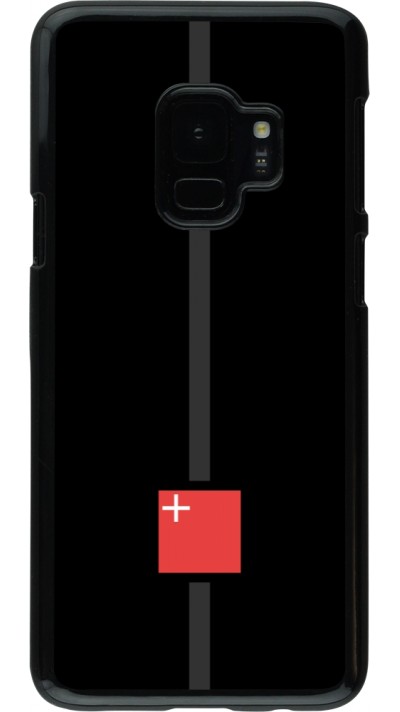 Samsung Galaxy S9 Case Hülle - Kanton SZ schwarz