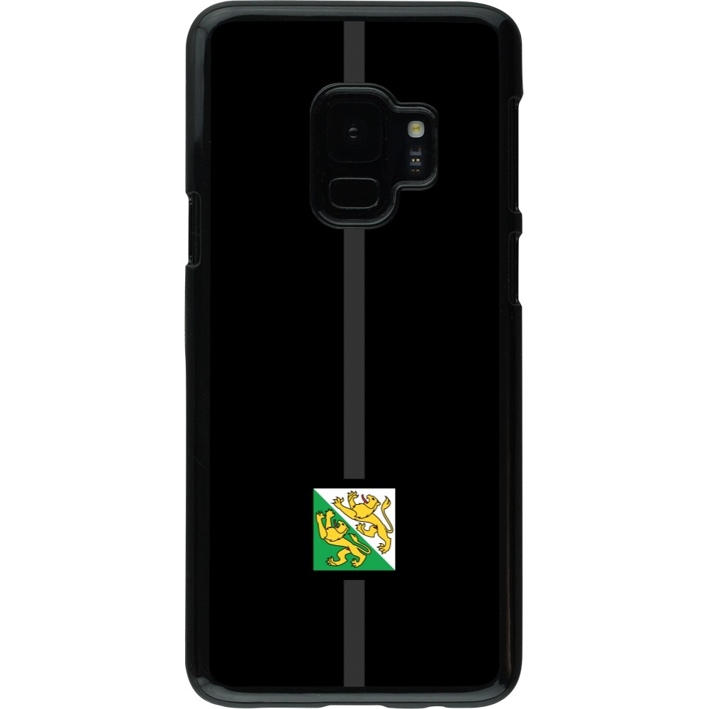 Samsung Galaxy S9 Case Hülle - Kanton TG schwarz