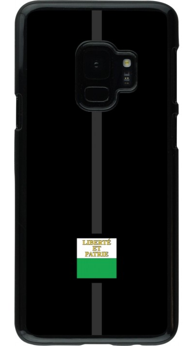Samsung Galaxy S9 Case Hülle - Kanton VD schwarz