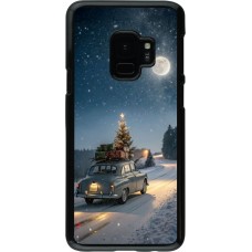 Coque Samsung Galaxy S9 - Christmas 25 Car with Tree Xmas