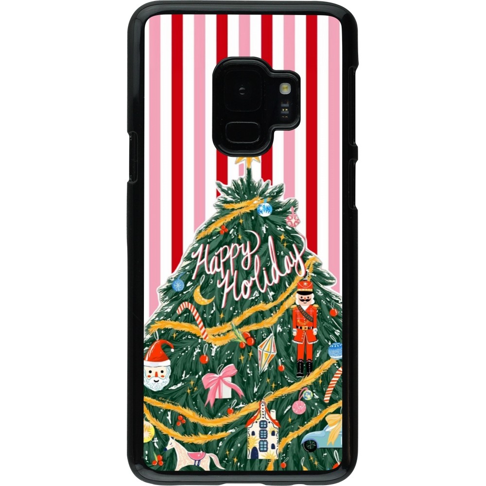 Coque Samsung Galaxy S9 - Christmas 25 Happy Holiday