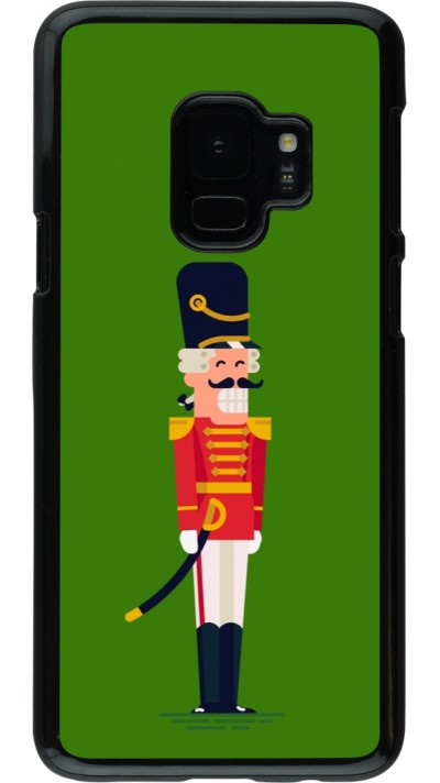 Coque Samsung Galaxy S9 - Christmas 25 Nutcracker Green