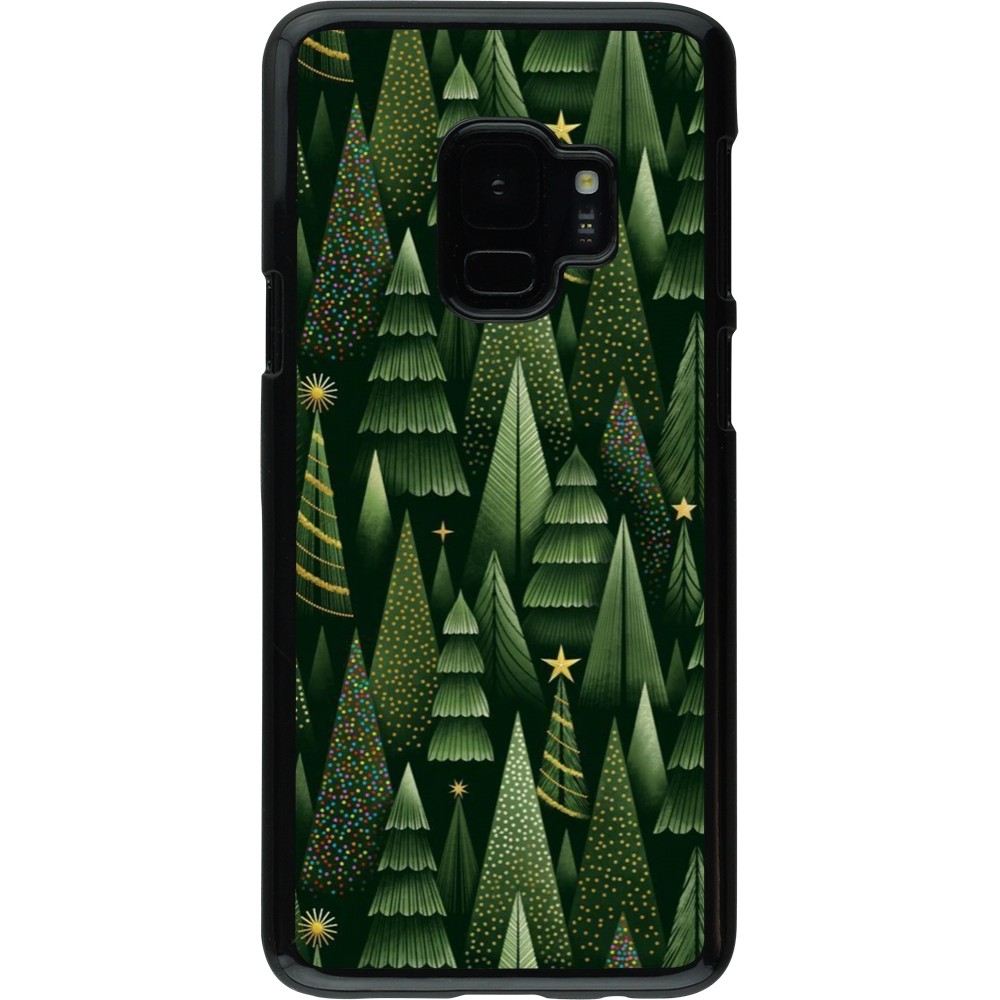 Coque Samsung Galaxy S9 - Christmas 25 Pattern Xmas Tree