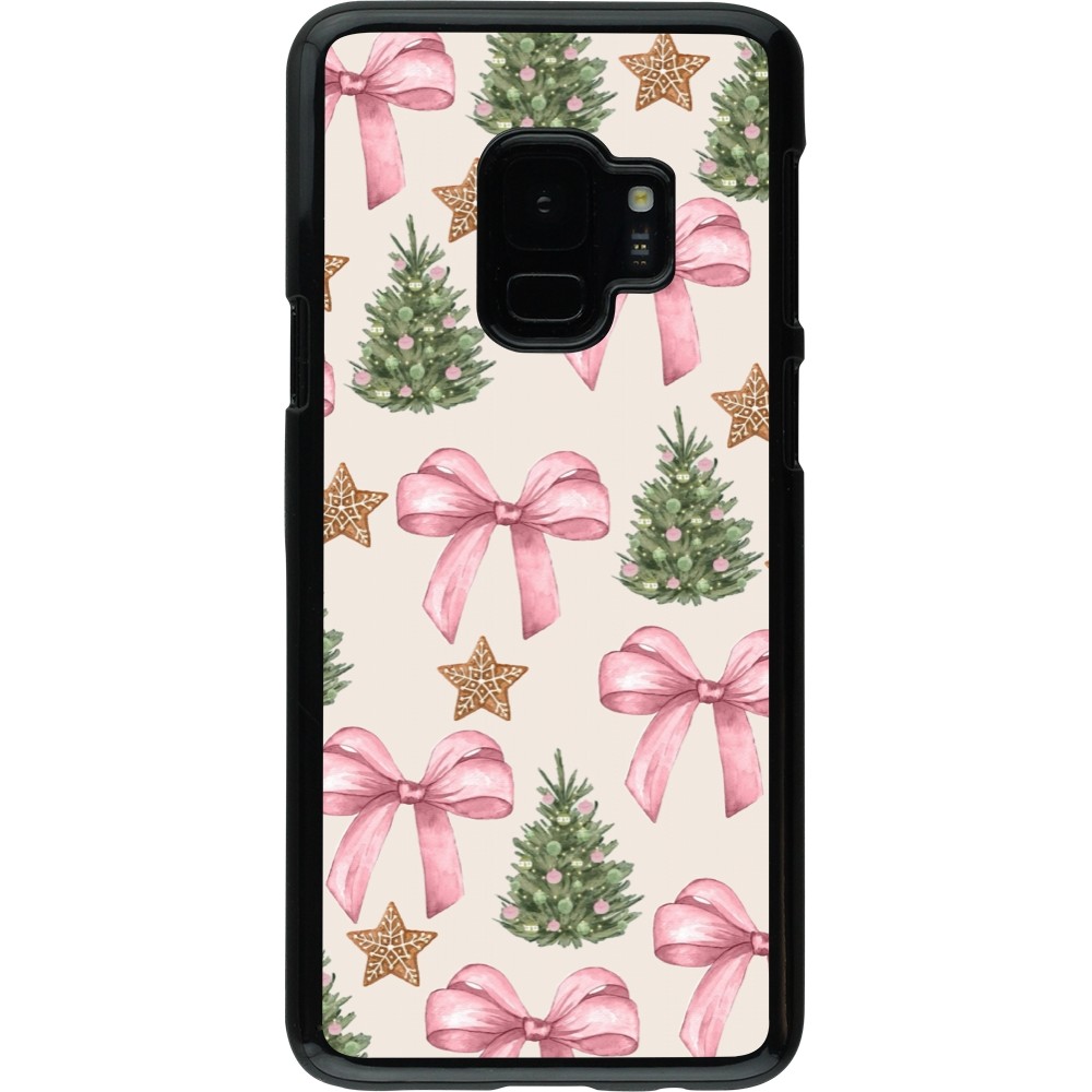 Coque Samsung Galaxy S9 - Christmas 25 Vintage Ribbons