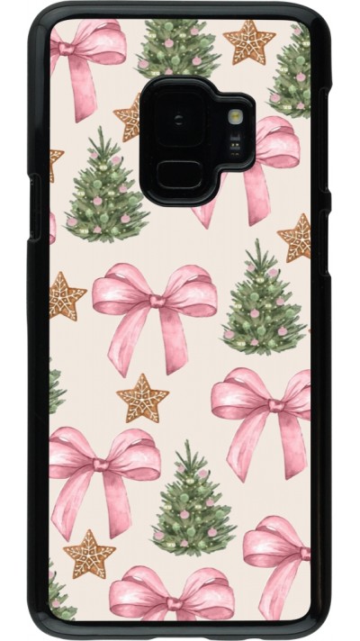 Coque Samsung Galaxy S9 - Christmas 25 Vintage Ribbons