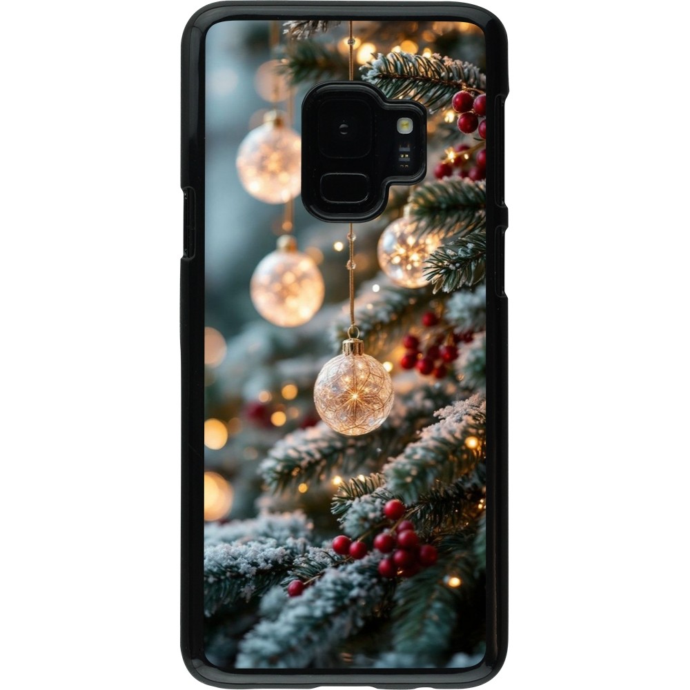 Coque Samsung Galaxy S9 - Christmas 25 Xmas Decorated Tree