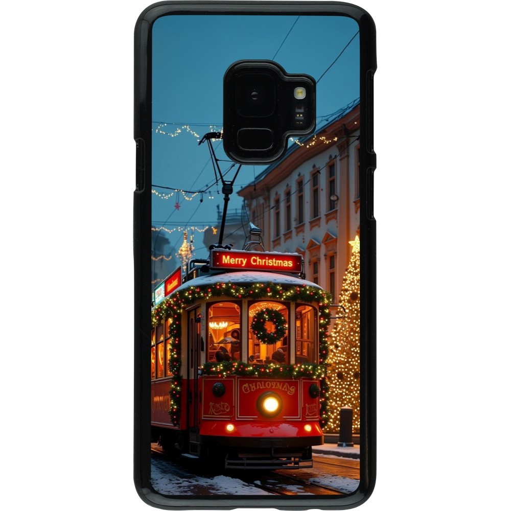 Coque Samsung Galaxy S9 - Christmas 25 Xmas Train