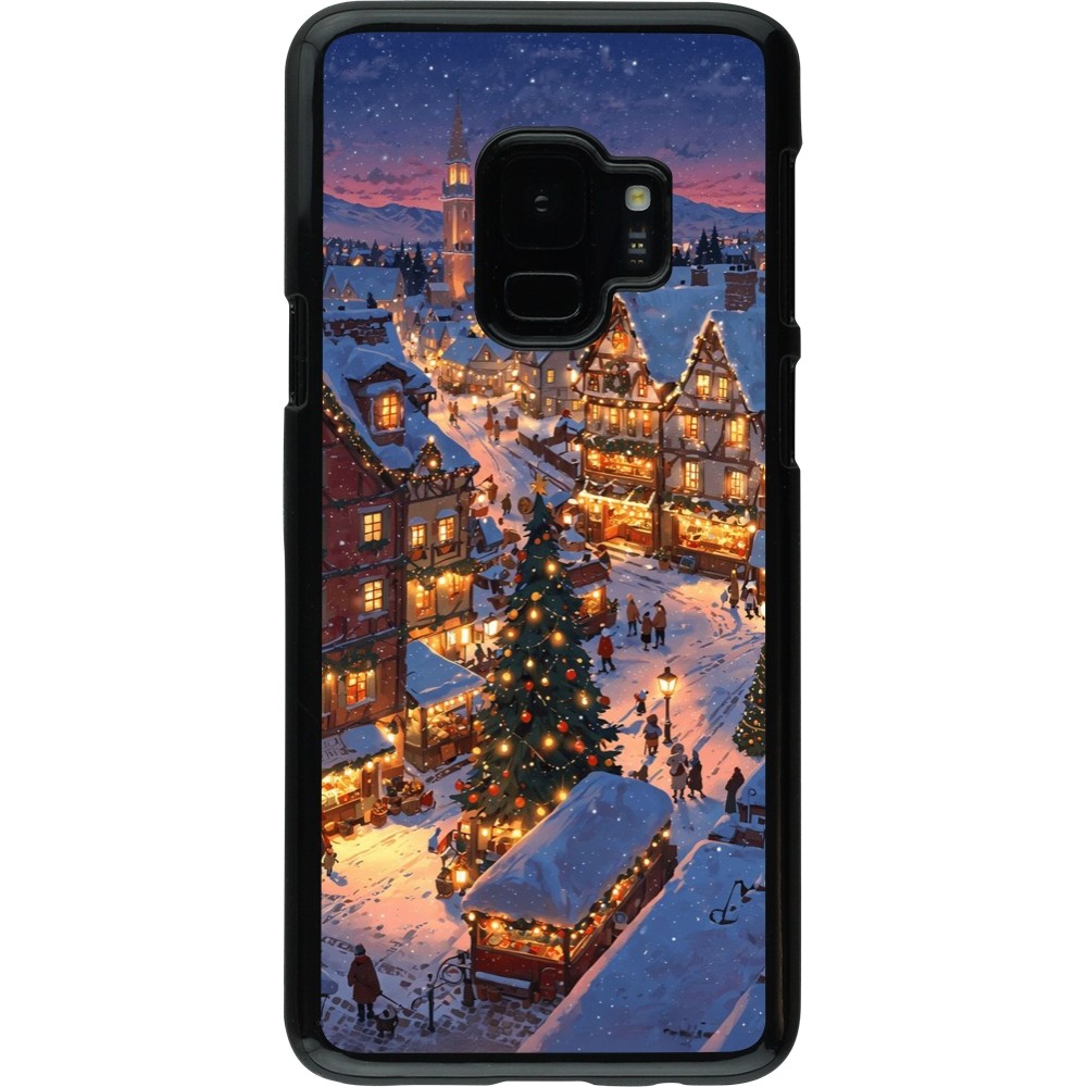 Coque Samsung Galaxy S9 - Christmas 25 Xmas Village