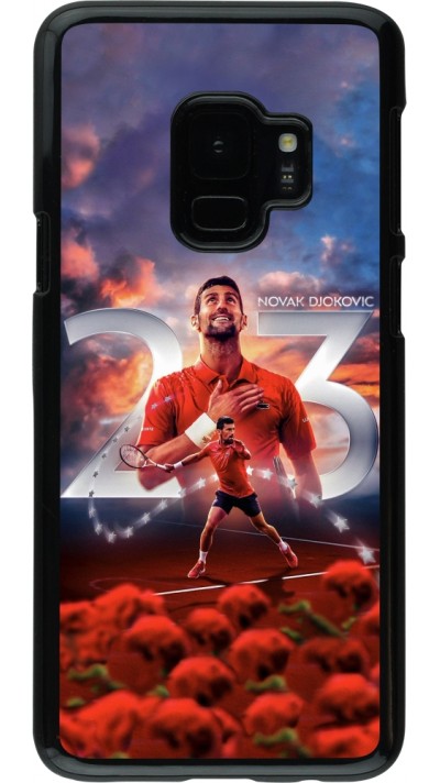 Samsung Galaxy S9 Case Hülle - Djokovic 23 Grand Slam