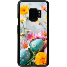 Coque Samsung Galaxy S9 - Easter 2026 Eggs with flowers