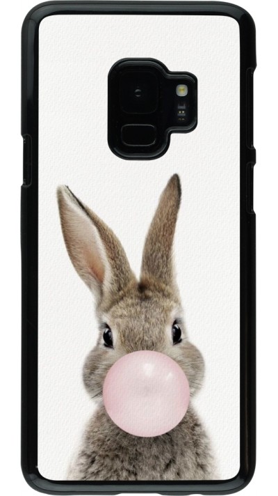 Samsung Galaxy S9 Case Hülle - Easter 2023 bubble gum bunny