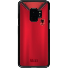 Coque Samsung Galaxy S9 - Maillot de football Albanie personnalisable
