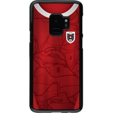 Coque Samsung Galaxy S9 - Maillot de football Autriche personnalisable