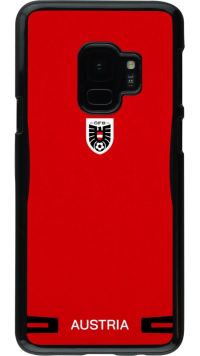 Coque Samsung Galaxy S9 - Maillot de football Autriche 2026 personnalisable