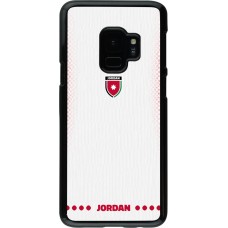 Samsung Galaxy S9 Case Hülle - Jordanien 2026 personalisierbares Fussballtrikot