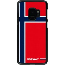 Samsung Galaxy S9 Case Hülle - Norwegen 2026 personalisierbares Fussballtrikot