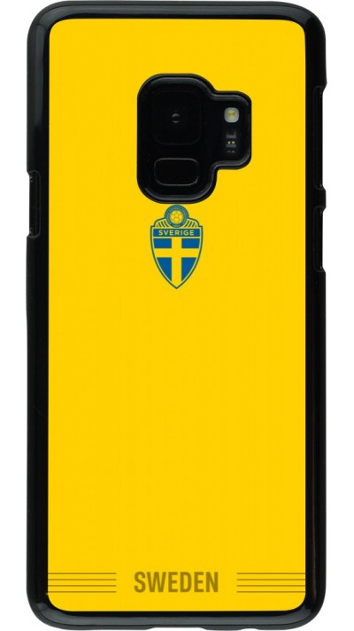 Coque Samsung Galaxy S9 - Maillot de football Suède 2026 personnalisable