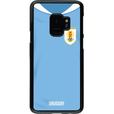 Samsung Galaxy S9 Case Hülle - Uruguay 2022 personalisierbares Fussballtrikot