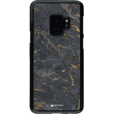 Coque Samsung Galaxy S9 - Grey Gold Marble