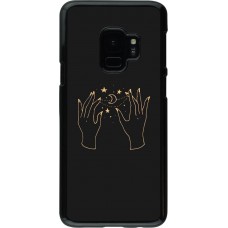 Hülle Samsung Galaxy S9 - Grey magic hands