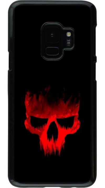 Samsung Galaxy S9 Case Hülle - Halloween 2023 scary skull