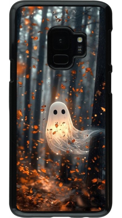 Samsung Galaxy S9 Case Hülle - Halloween 2025 Ghost in the forest