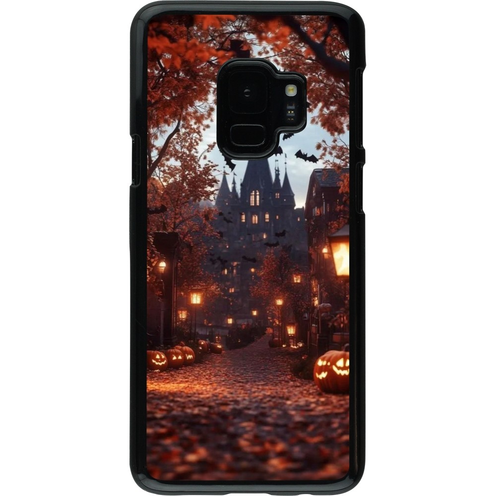 Samsung Galaxy S9 Case Hülle - Halloween 2025 Haunted house