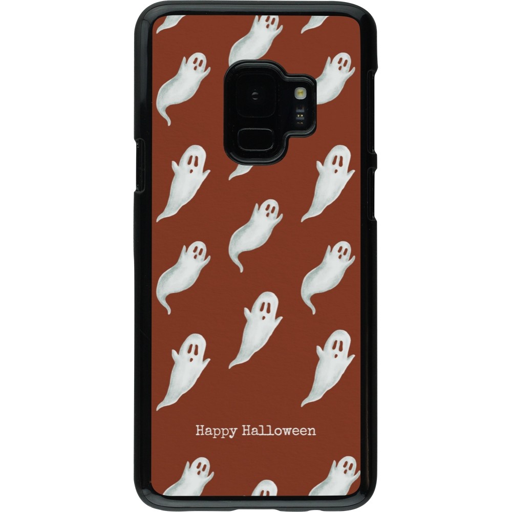 Samsung Galaxy S9 Case Hülle - Halloween 2025 Pattern of ghosts