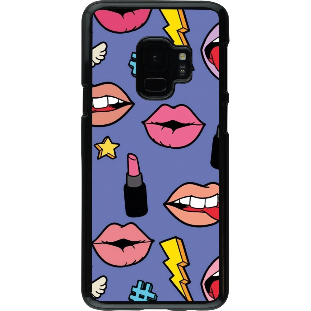 Samsung Galaxy S9 Case Hülle - Lips and lipgloss