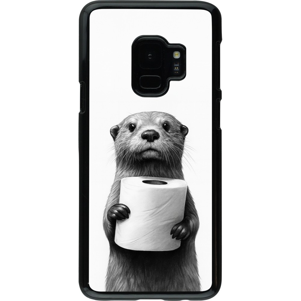 Coque Samsung Galaxy S9 - Loutre papier de toilette