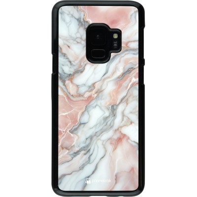 Coque Samsung Galaxy S9 - Marbre Rose Lumineux