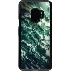 Coque Samsung Galaxy S9 - Marbre vert majestueux