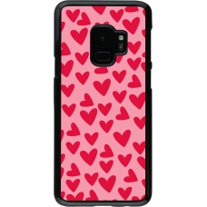 Coque Samsung Galaxy S9 - Mom 2024 petits coeurs