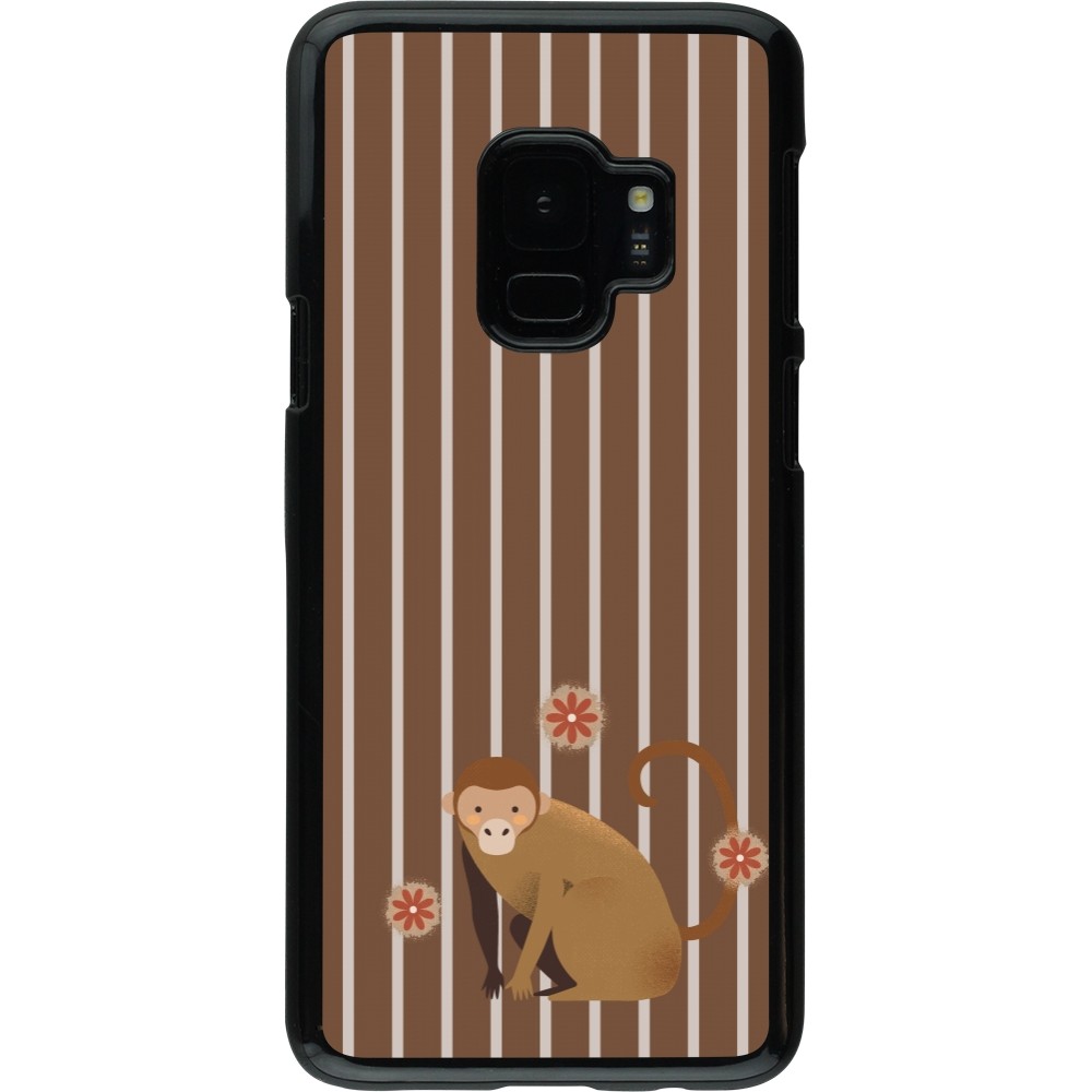 Coque Samsung Galaxy S9 - Monkey with stripes