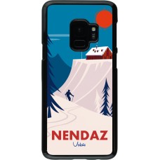 Samsung Galaxy S9 Case Hülle - Nendaz Cabane Ski