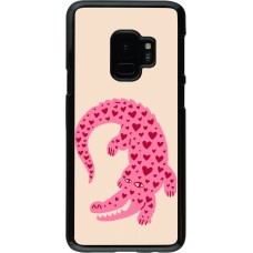 Coque Samsung Galaxy S9 - Pink crocodile 2026
